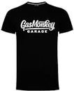 Gas Monkey Garage T-Shirt Large Script Logo, Black, S