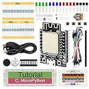 Freenove Basic Starter Kit for ESP8266 (Included) (Compatible with Arduino IDE), ESP-12S Onboard Wi-Fi, MicroPython C Code, 339-Page Detailed Tutorial, 140 Items, 50 Projects