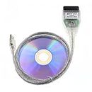 DIAGKING Mini Vci J2534 TIS Techstream Diagnostic Cable for Toyota Firmware V1.4.1
