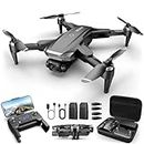 RC Viot GPS Drone with Camera for Adults 4K with Brushless Motors, Auto Return Home, Long Flight Time and Distance,5G WIFI Transmission, Smart FPV Drone RC Quadcopter for Beginners Kids (Under 250G)