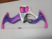 Hasbro Nerf Rebelle Flipside Girls Toy Bow Blaster Pink Purple White 24" Long