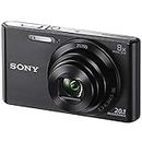 Sony DSCW830 Digital Compact Camera - Black (20.1MP, 8x Optical Zoom) 2.7 inch LCD