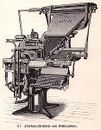 Linotype-Zeilensetz- und Gießmaschine