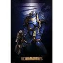 ABYstyle - WARHAMMER 40,000 Poster Ultramarine 91,5 x 61 cm)
