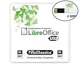 LibreOffice 2024 Home and Student 2021 Professional Plus Business Compatible with Microsoft Office Word Excel PowerPoint Adobe PDF Software USB for Windows 11 10 8.1 8 7 Vista XP 32 64-Bit PC & macOS
