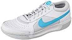 Nike Mens M Zoom Court LITE 3 White/Baltic Blue-Photon DUST-White Running Shoe - 10 UK (DV3258-100)