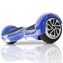 CXM-R2-U-UL 2272 Certified Hoverboard Self Balancing Electric Scooter 6.5" for Adult and Kids with LED Light and App (Blue) - "by GSC ELECTRONICS"