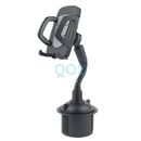 Black Adjustable Cell Phone Car Cup Mount Gooseneck Cup Holder Cradle Universal