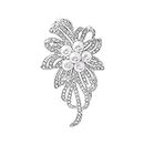 SYGA Brooch Pin Fashion Crystal Rhinestone Jewellery Pin Vintage Accessories Decoration Clothing Bouquet Brooches for Women Girl- S01