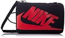 Nike Shoe Box Bag (12L) (Black/Black/University Red, 732 CU IN)