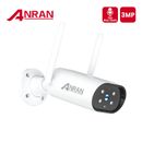 ANRAN 3MP Full HD Security IP Camera Wireless WiFi Outdoor Video Surveillance IR