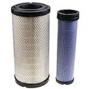 DVPARTS Air Filters Set P828889 - P829333 222421A1-222422A1 AT171853-AT171854 for Donaldson Case John Deere