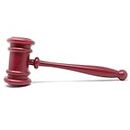 Skeleteen Judge Gavel Costume Accessory - Justice Costume Accessories Props for Courtroom - 1 Piece