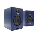 Audioengine A2+ Wireless Bluetooth Computer Speakers - 60W Bluetooth Speaker System for Home, Studio, Gaming with aptX Bluetooth | Wireless and Streaming Audio System (Matte Blue)
