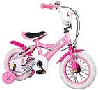 BalanceFrom Dinos Kids Bike Kids Bicycle with Removable Training Wheels and Basket 12 Inch 14 Inch 16 Inch 18 Inch for Boys Girls Ages 2-9 Years Old