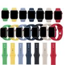 Per Apple Watch cinturino in silicone serie 2,3,4,5,6,7 SE M/L 38 40 41 44 45 49