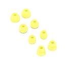 LALASTYLE Ear Tips Replacement for Beats Flex Wireless Earphones, S/M/L/D 4 Sizes 4 Pairs Soft Silicone Eargel Earbuds Tips, Fit for Beats Flex, 4 Pairs (Yuzu Yellow)