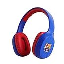 Futbol Club Barcelona - Casque Sans Fil - Connexion Bluetooth - Fonction Mains Libres - Batterie 250 mAh - Coussinets Réduction de Bruit - Produit officiel de l'équipe