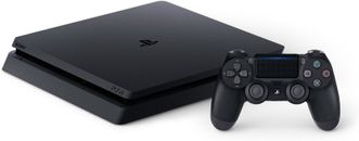 Sony PlayStation 4 (PS4) Slim 1tb Black Console & accessories! 1 Year Warranty!
