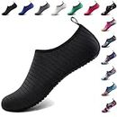 Water Shoes Men Women Quick-Dry Aqua Socks Swim Beach Barefoot Yoga Exercise Wear Sport Accessories Pool Camping Must Haves Adult Youth Size 13-14 Women/12-13 Men