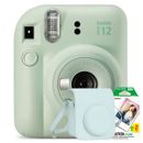 Fujifilm Instax Mini 12 Instant Camera Bundle - Mint Green