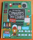 Usborne Lift-the-flap Computers and Coding - STEM education, NEW HC