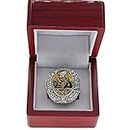 NVeeus 2021 Super Bowl Rams Champion Ring Replica,Birthday for Fans, Friends and Family Collection Gift,with Display Box/Ramsey Player 5/13