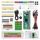 Freenove Basic Starter Kit for Raspberry Pi Pico (Included) (Compatible with Arduino IDE), 313-Page Detailed Tutorial, 142 Items, 48 Projects, Python C Code