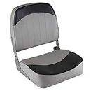 Wise 8WD734PLS-664 Economy Low Back Seat, Grey/Charcoal
