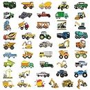 KINBOM 100pcs Kids Stickers, Transportation Vehicle Stickers Vehicles Puffy Stickers Car Stickers Truck Stickers Transportation Stickers for Children DIY Crafts Party Supplies (Airplane, Train, Helico