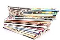 Old magazines bundle =1 kg old magazine weekly monthly combo for making handicrafts paper bag decorative arts and crafts etc