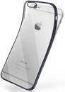 Hülle für Apple iPhone 6s / iPhone 6 Silikon Schutzhülle Transparent Chrom Case
