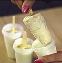 Frozen Treat Maker/Plastic Ice Cream & Candy Kulfi/Kulfi and Ice Cream Magic Maker/Sweet Delights/Plastic Ice Cream and Candy Maker/Reusable Ice Kulfi Makers(pack of 12 piece)
