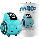 Miko : 2 AI-Powered SmartRobot for Kids | STEM Learning & Educational Robot| Unlimited Games + Interactive Robot with Coding apps | Best Birthday Gift for Girls & Boys Aged Group 5-12 (Blue)