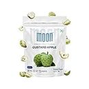 Moon Freeze Dried Custard Apple | No Preservatives, No Added Sugar, Healthy Dried Fruit | 100% Natural, Vegan, Gluten Free Snack for Kids and Adults | 16 g Pouch (Pack of 1)