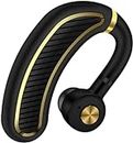 COOFINE Bluetooth Headset Single Ear Hook Wireless Headphone with Mic Noise Cancelling Waterproof Earphone Hands-Free Cell Phones Earpiece