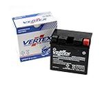 Vertex VPZ7-3 Sealed AGM Motorcycle/Powersport Battery, 12V, 6Ah, CCA (-18) 130, Replaces: YTZ7S. Perfect battery for Motorcycle, ATV's, Personal Watercraft and Snowmobiles, Black