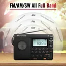 Portable Radio FM AM SW Radios AM FM Rechargeable Shortwave Radio On Batteries All Full Waves USB