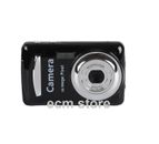 Mini-appareil photo numérique compact 16MP noir caméra vidéo pour enfant /EBQV