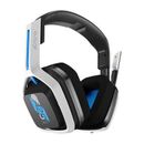 ASTRO Gaming A20 Wireless Gaming Headset for PlayStation 4 & 5 (Black/White/Blue) 939-001876