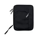 CAMPIO Double-Layer Travel Cable Organizer Electronics Accessories Cases for Cables, iPhone, Kindle Charge, Camera Charger and iPad Cover - Black