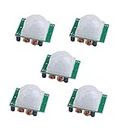 Electrobot HC-SR501 Pyroelectric Infrared PIR Motion Sensor Modules for Arduino and Other DIY Projects (5 Pcs)