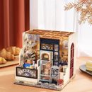 Rolife DIY Dollhouse Kit Wooden Miniature House Kit Nancy's Bake Shop Kids Toy