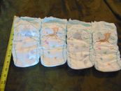 4 Sample Pack Pampers Size 8 Baby Dry Diapers UK VERSION Super Stretchy Sides 8