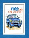 AUTO E MOTO IN CARICATURA -Edigamma- Figurina-Sticker n. 93 - FORD -New