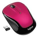 Logitech M325s Wireless Mouse, 2.4 GHz with USB Receiver, 1000 DPI Optical Tracking, 18-Month Life Battery, PC/Mac/Laptop/Chromebook - Brilliant Rose