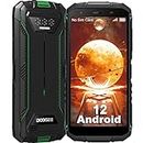 DOOGEE S41 Rugged Smartphone 2023, 6300mAh Big Batteria Android 12 Telefono Indistruttibile Offerta 5.5" HD 6GB +16GB (TF 1TB), 4G Dual SIM AI Tripla Fotocamera Rugged Phone, IP68 IP69K, GPS Verde