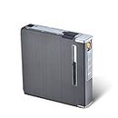 Automatic Rechargeable Electric USB Cigarette Case Lighter Gift Dampproof Box