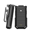 BELTRON Holster for CAT S22 Flip Phone (T-Mobile, Unlocked) - Heavy Duty Rotating Belt Clip Holder Case Compatible with CAT S22 (Industrial Strength)