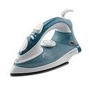 Bajaj Plastic Mx 3 Neo Steam Iron| 1250 Watts Power For Faster Ironing| Vertical & Horizontal Ironing| Spray Function| Anti-Bacterial & Non-Stick Soleplate Coating| 2-Yr Warranty By Bajaj| Blue